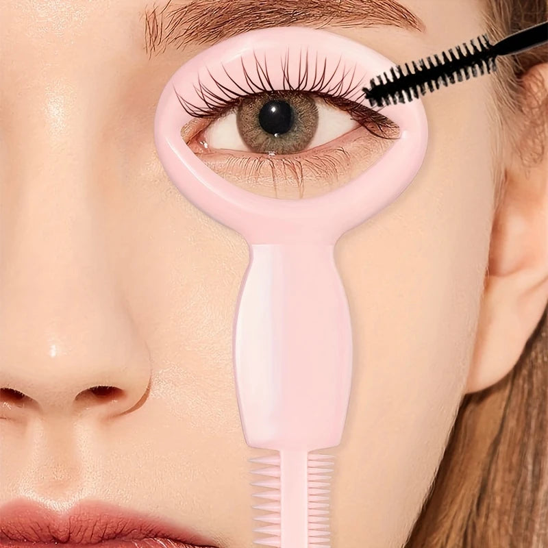 [Shield Mascara Guard Tool] Eyeliner Stencils, Mascara Shield Guard, Mascara Applicator Tool with Comb, Eyelash Applicator Tool