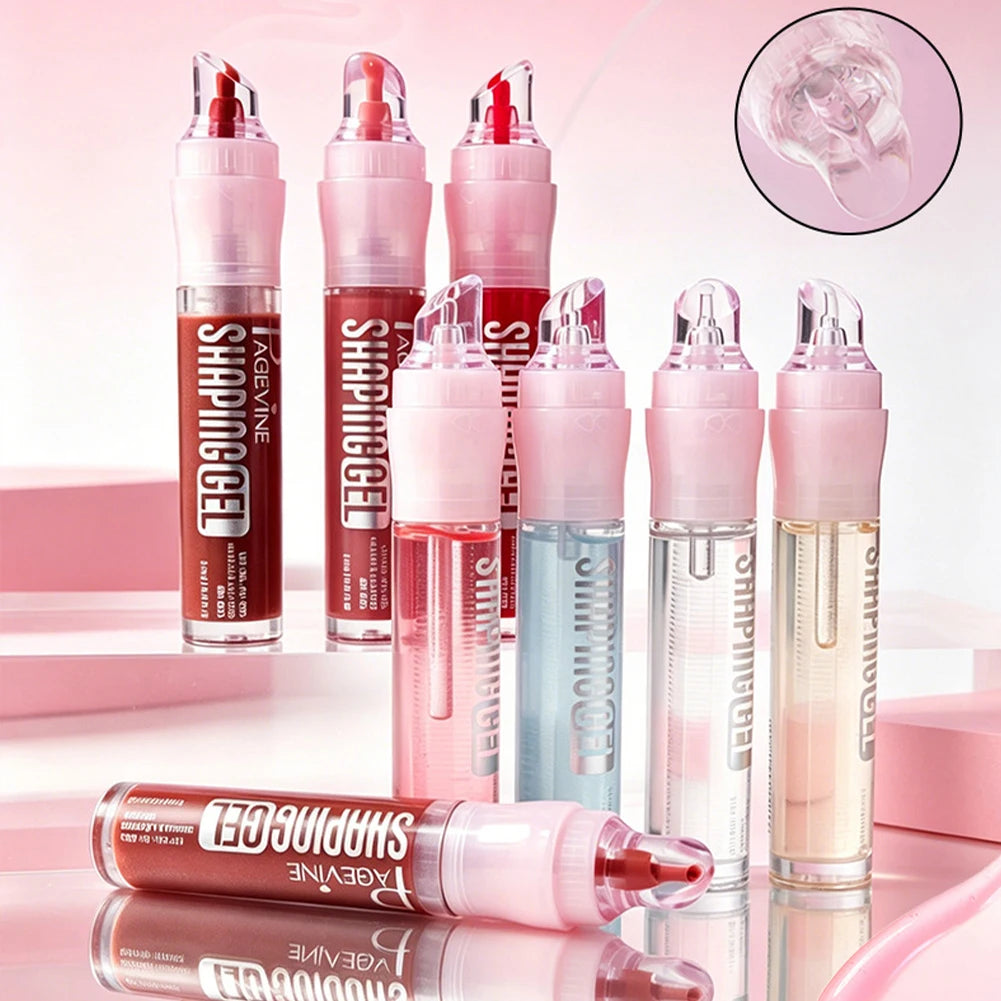 Radiant Brightening Lip Gloss Glaze, Soft Mist Smooth Low Saturation Moisturizing Nourishing Lip Cream Easy to Apply
