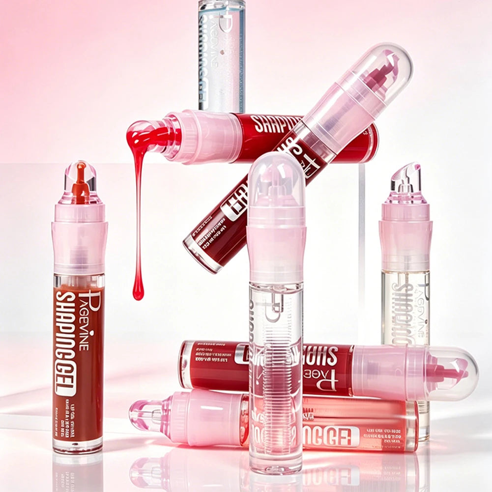 Radiant Brightening Lip Gloss Glaze, Soft Mist Smooth Low Saturation Moisturizing Nourishing Lip Cream Easy to Apply
