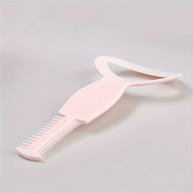 [Shield Mascara Guard Tool] Eyeliner Stencils, Mascara Shield Guard, Mascara Applicator Tool with Comb, Eyelash Applicator Tool