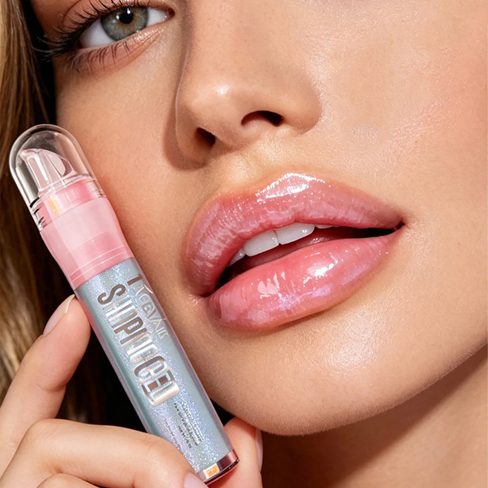 Radiant Brightening Lip Gloss Glaze, Soft Mist Smooth Low Saturation Moisturizing Nourishing Lip Cream Easy to Apply