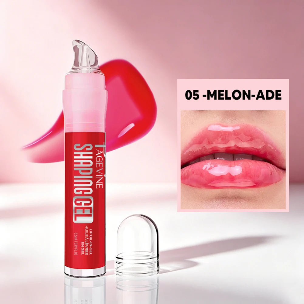 Radiant Brightening Lip Gloss Glaze, Soft Mist Smooth Low Saturation Moisturizing Nourishing Lip Cream Easy to Apply